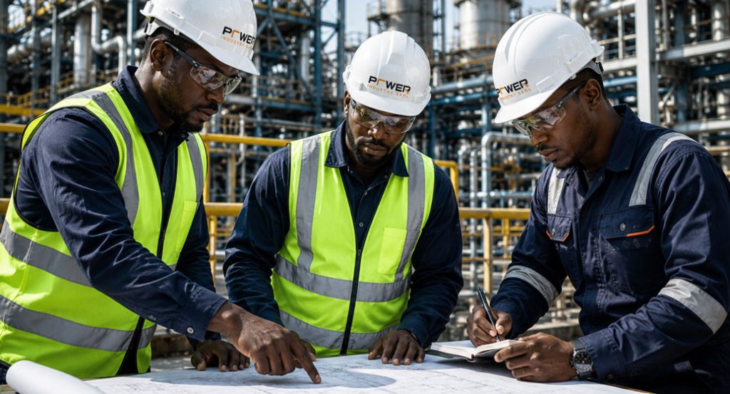gestion de chantier industriel et coordination technique