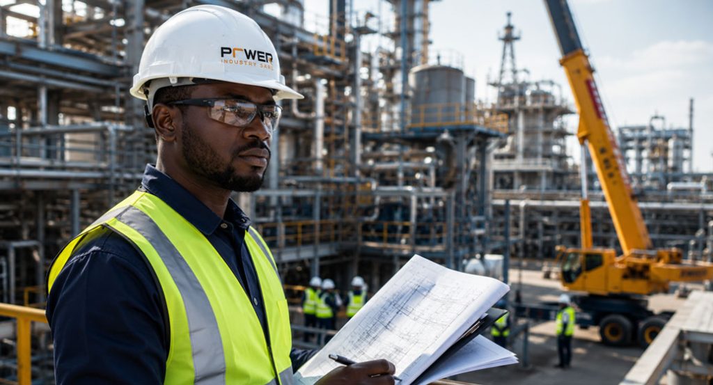 pilotage de projets industriels sur site industriel